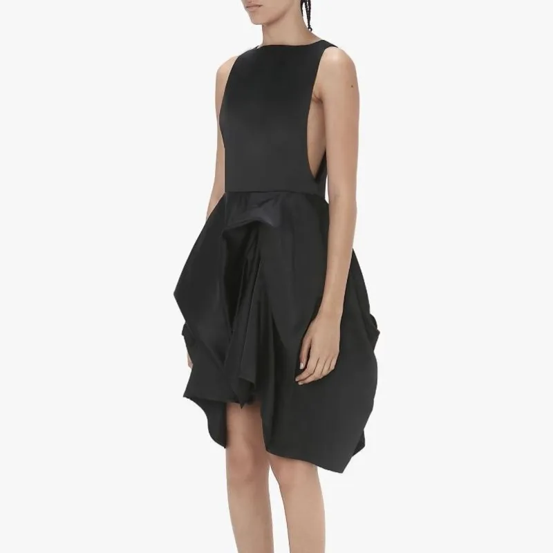 JW Anderson Sleeveless Asymmetric Mini Dress-4