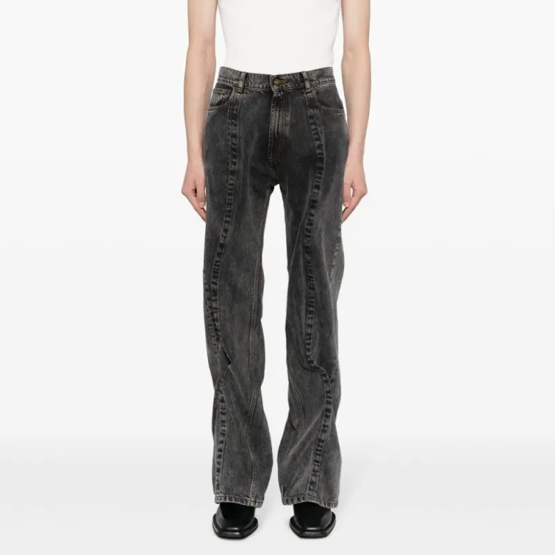Y/Project Jeans Men Black-1