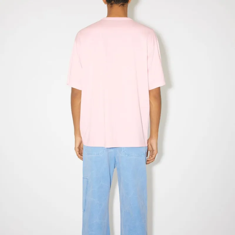 Acne Studios Face Logo Patch Crewneck T-Shirt-2