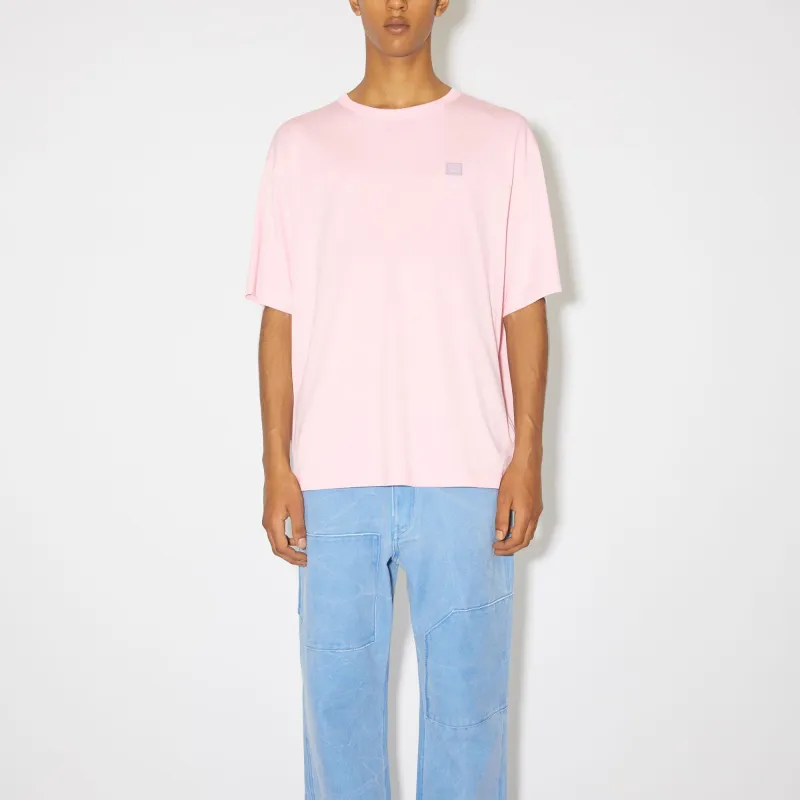 Acne Studios Face Logo Patch Crewneck T-Shirt-1