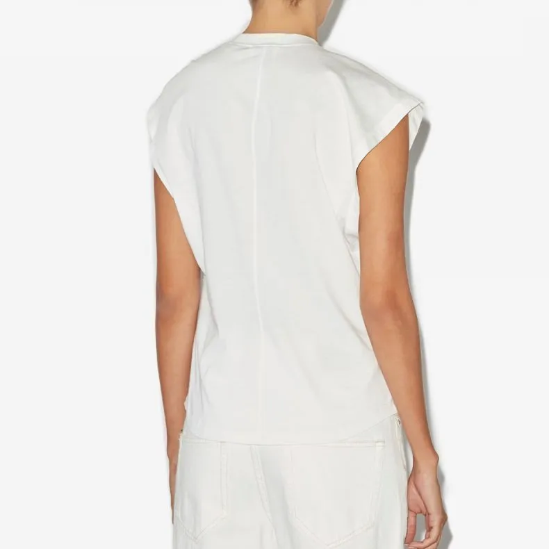 ISABEL MARANT SS24 T Shirt Women's White-3