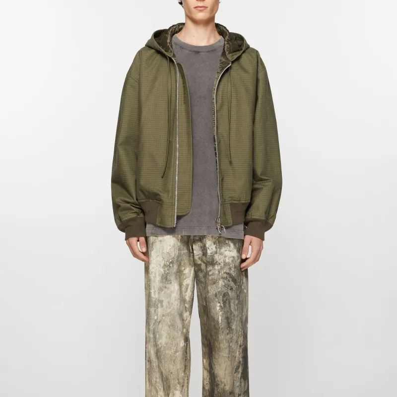 Acne Studios Zip Up Hooded Jacket-1