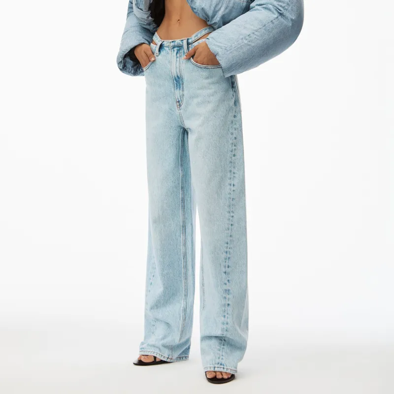Alexander Wang SS24 Jeans Women's Blue-3