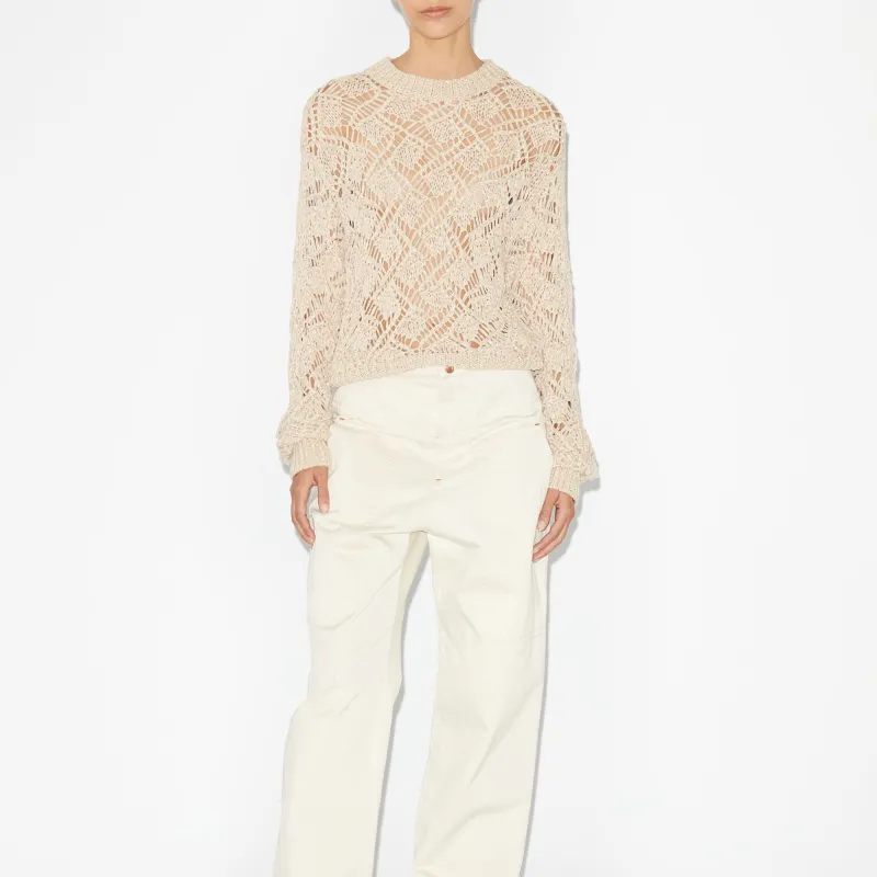 ISABEL MARANT ETOILE Joey Openwork Jumper-1