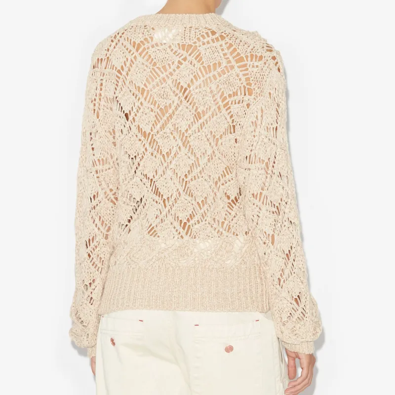 ISABEL MARANT ETOILE Joey Openwork Jumper-3