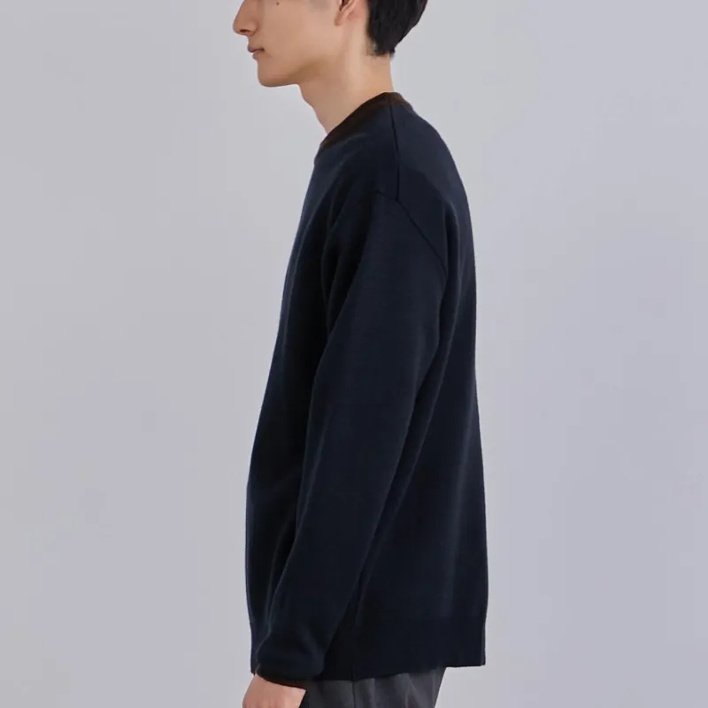 UNITED TOKYO Sweater Men's Marine Blue-3