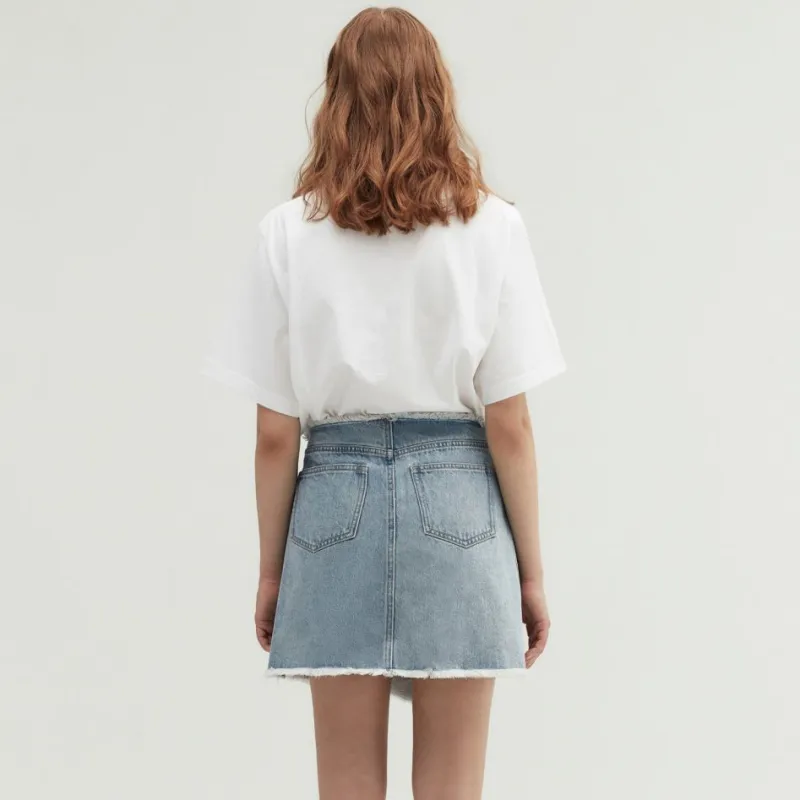 5252 BY O!Oi Drop Shoulder Sleeve T Shirt Unisex White-3
