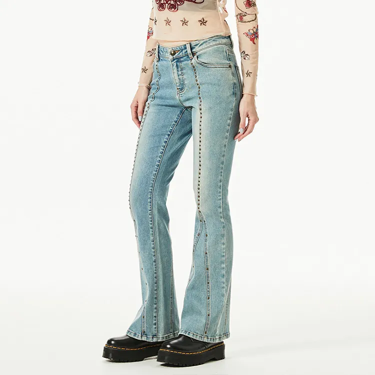 Ed Hardy SS24 Jeans Women's Indigo-1
