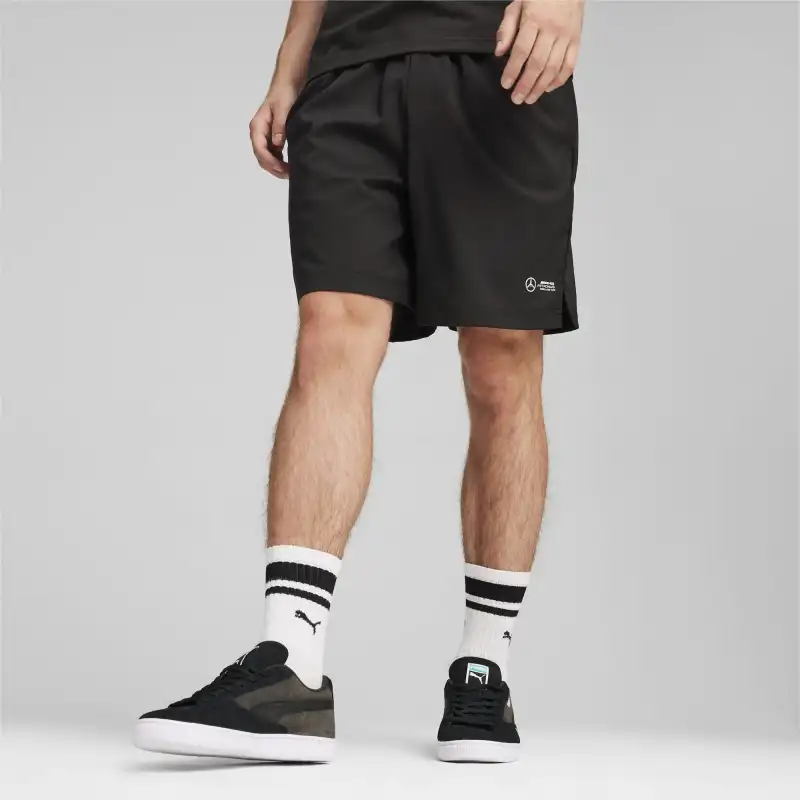 PUMA Mercedes AMG Petronas Motorsport Sports Shorts Men's Black-2
