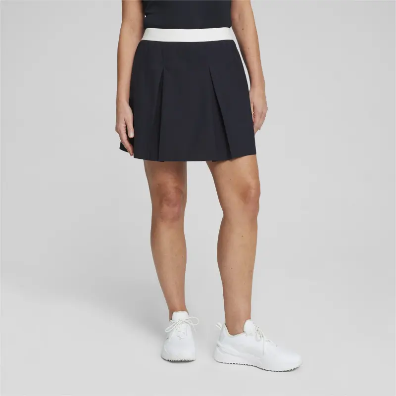 PUMA Casual Short Skirts Women's Dark Marine Blue-2