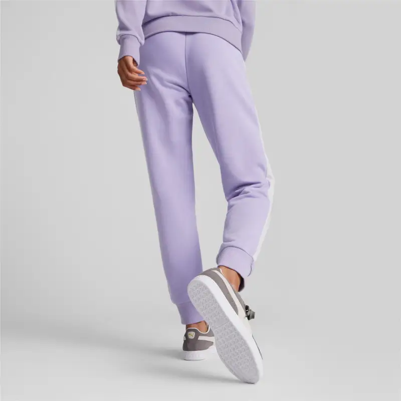 PUMA Knitted Sports Pants Women's Violet-3