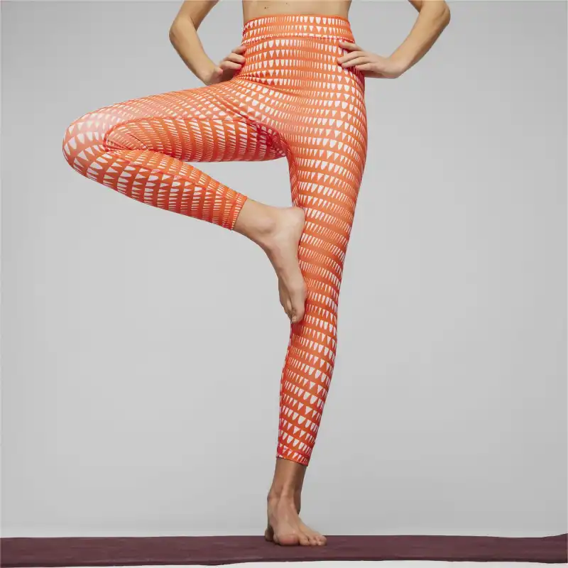 PUMA X Lemlem Women's High-Waisted 7/8 Training Tights-2