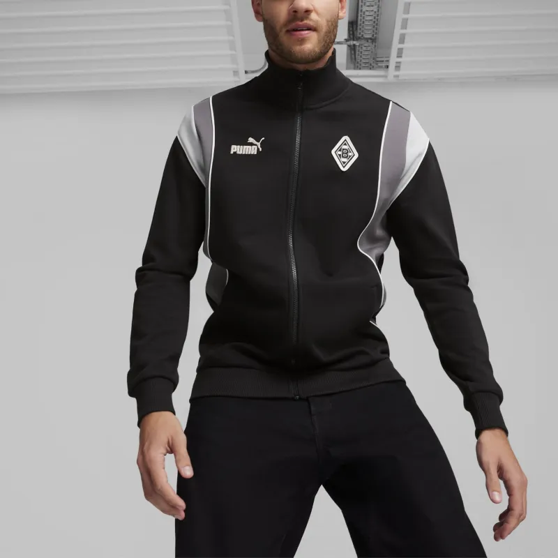 PUMA PUMA X SUE TSAI FtblArchive Jackets Coats Men's Black Gray-2