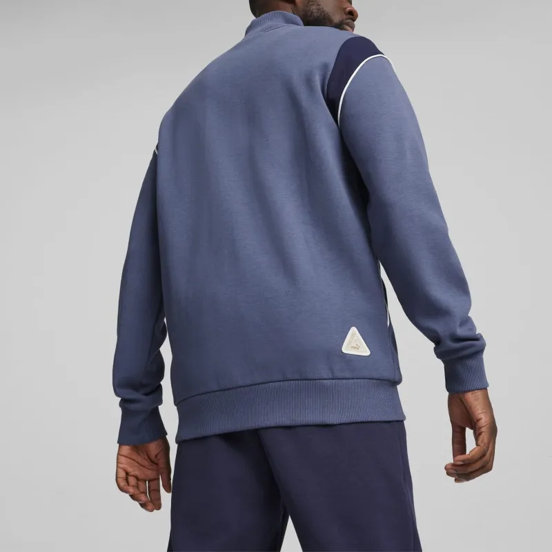 PUMA Olympique De Marseille FtblArchive Jackets Coats Men's Ink Blue-2