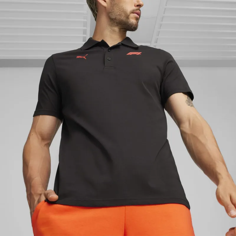 PUMA F1® Ess Logo Men's Motorsport Polo-2