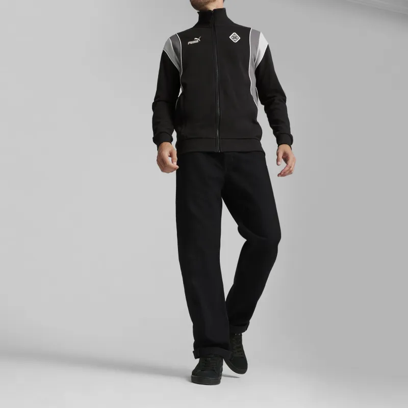PUMA PUMA X SUE TSAI FtblArchive Jackets Coats Men's Black Gray-3