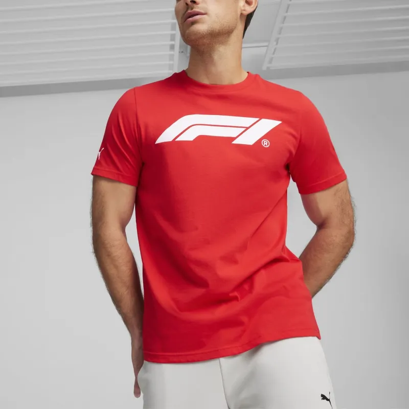 PUMA T Shirts Men Red-2