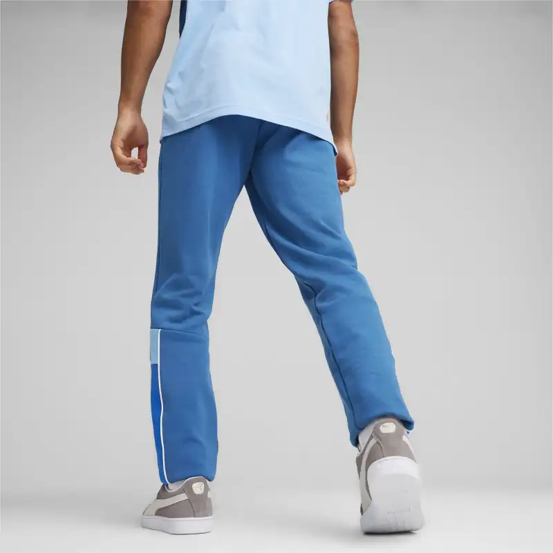 PUMA Knitted Sweatpants Men's Lake Blue-3