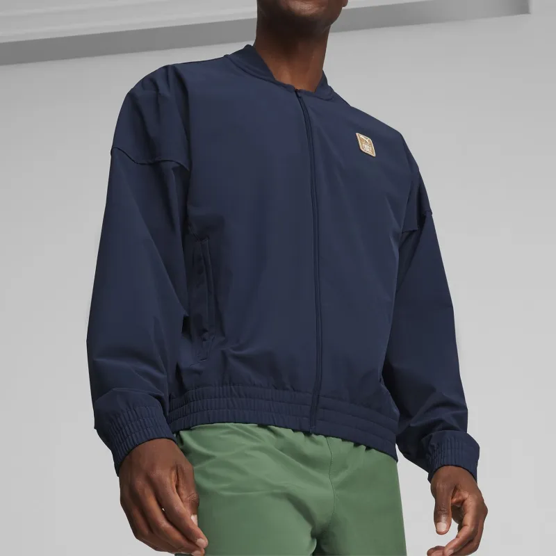 PUMA x First Mile Jackets Coats Men's Navy Blue-2