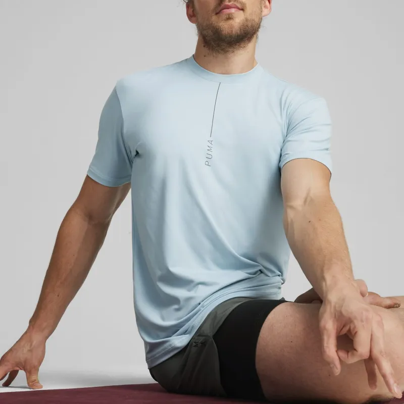 PUMA Yogini Lite T-Shirts Men Turquoise-2