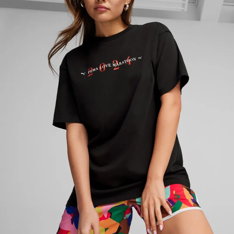 PUMA Love Marathon Graphic Tee-2