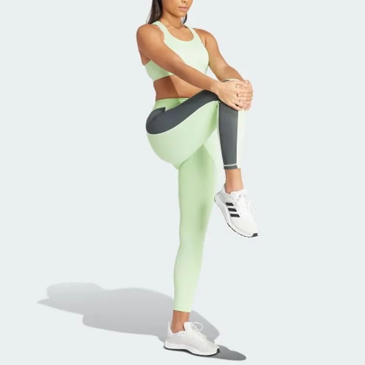 Adidas TLRD Impact Training High-Support Bra Bra Women's Light Green-5