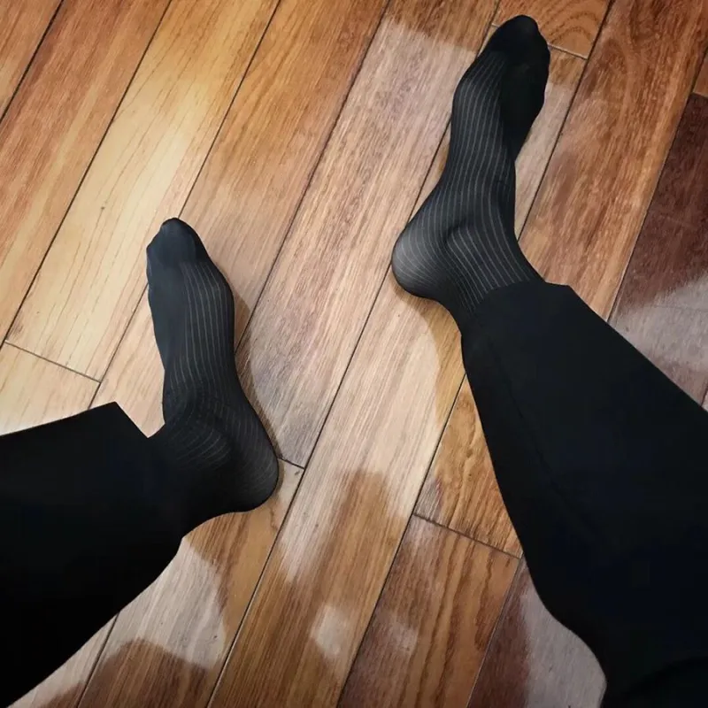 ZEROIN Men Knee high Socks-3