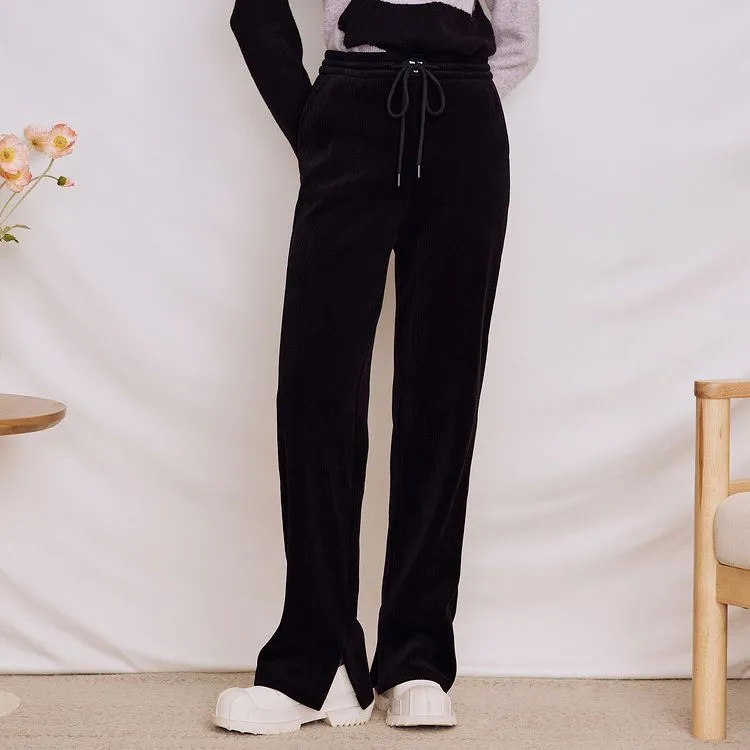YINER GoodLand Casual Pants Women's Black-1