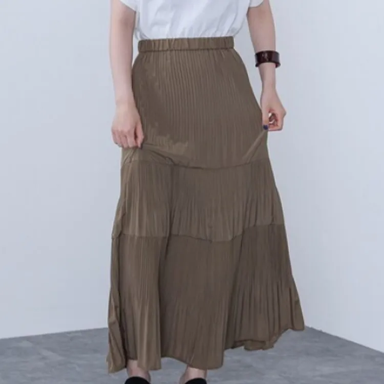 Beams HEART Casual Long Skirt Women's-1