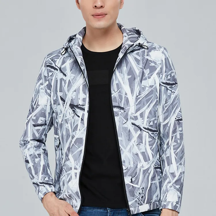 Wit Jackets Men Gray-2