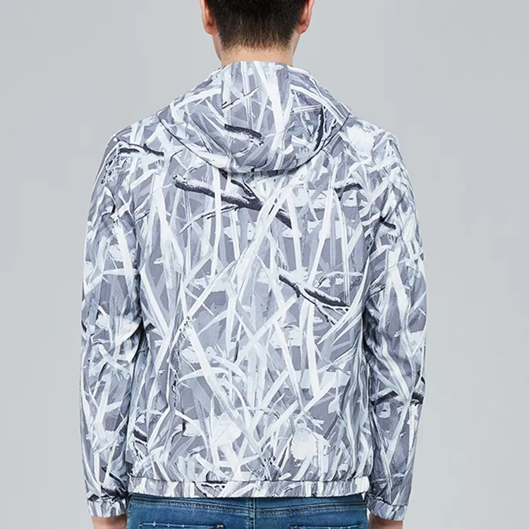 Wit Jackets Men Gray-3