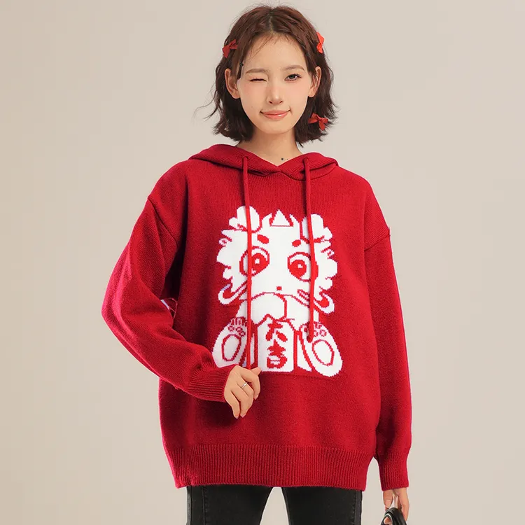 Princess Berdele Knitwear Women's Red-1
