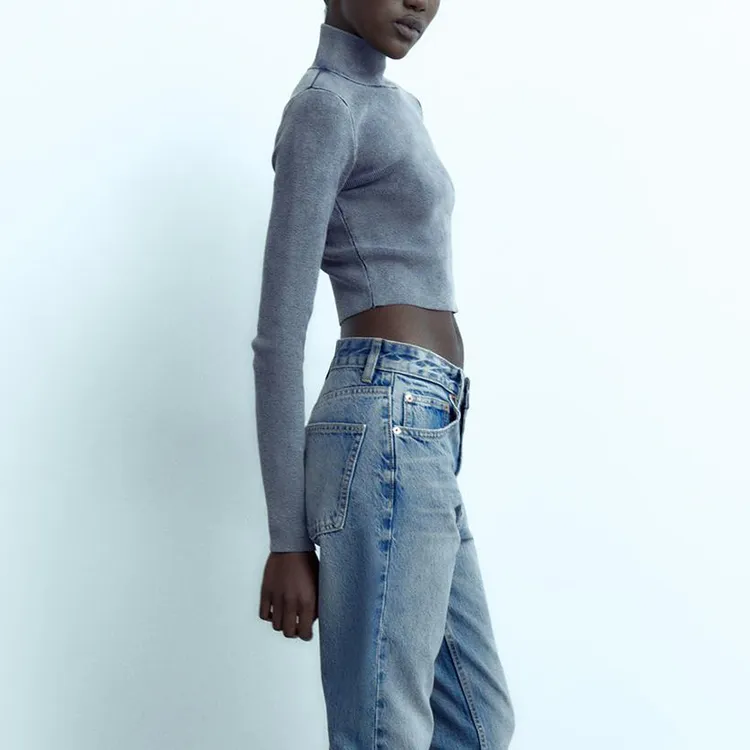ZARA Knitwear Women's Blue-2