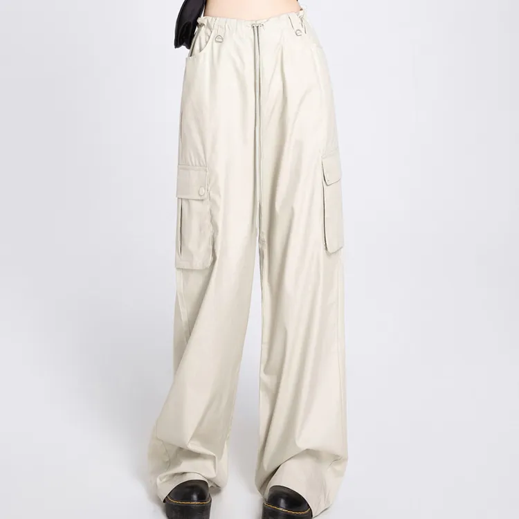 ZAVK Cargo Pants Women's Apricot-1