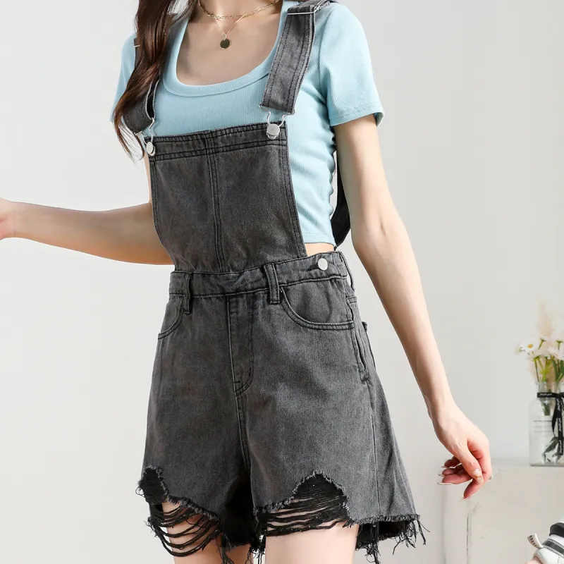 JEANSWEST Overalls Women's Black-0