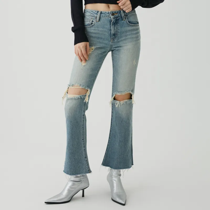 MOUSSY Jeans Women's Light Blue-2