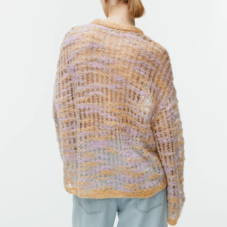 ARKET Sweater Women's Beige/Lilac-2