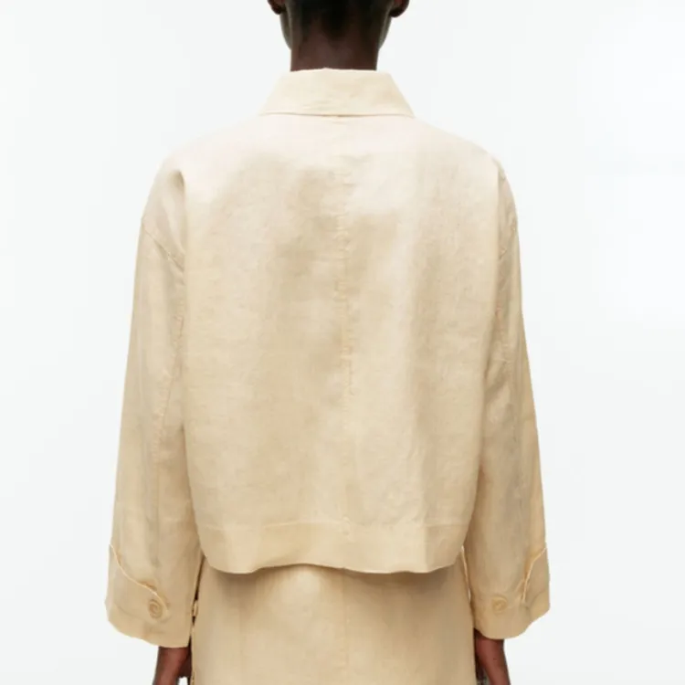 ARKET Jackets Coats Women's Beige-2