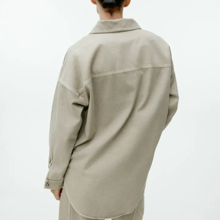 ARKET Shirts Women's Gray Beige-2