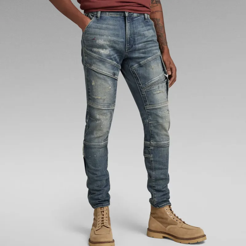 G STAR RAW Jeans Men's Faded Ancient Lagoon Restoration-1