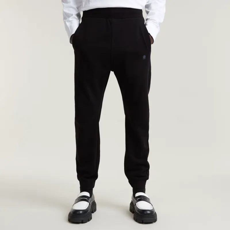 G STAR RAW Knitted Sweatpants Men's Pitch Black-1