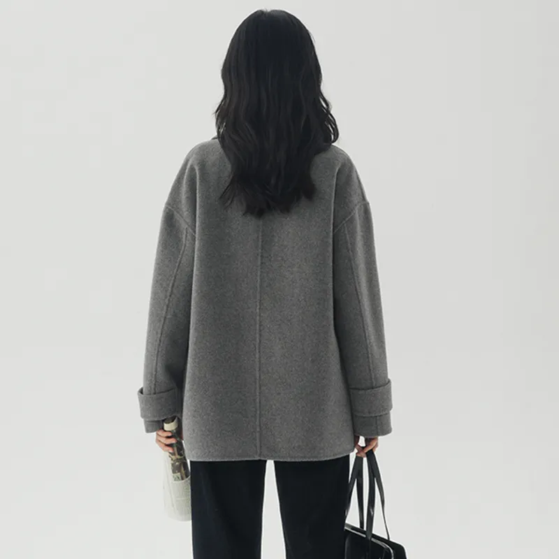 Omont Coat Women's Vintage Gray-1
