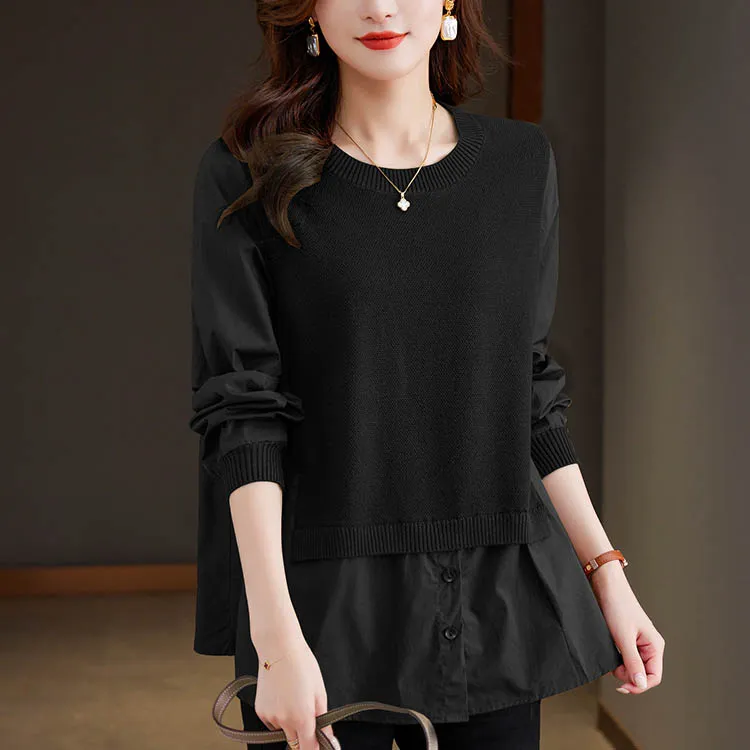 Korean style Knitwear Women's-5
