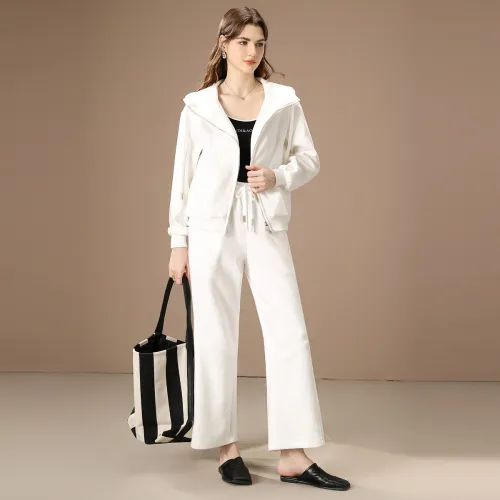FENHONGMALI Casual Suit Women's flex