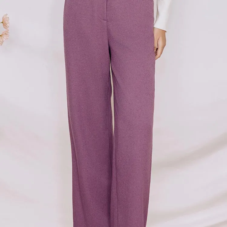 YINER GoodLand Casual Pants Women's Purple-1