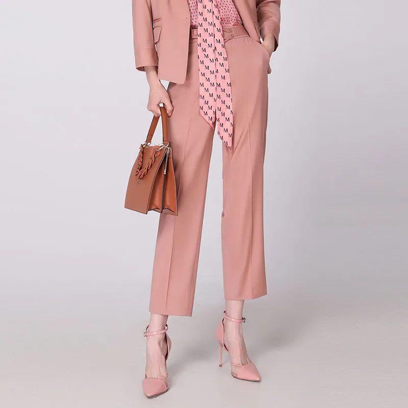 My Teno Suit Trouser Women's Vanilla Pink-1