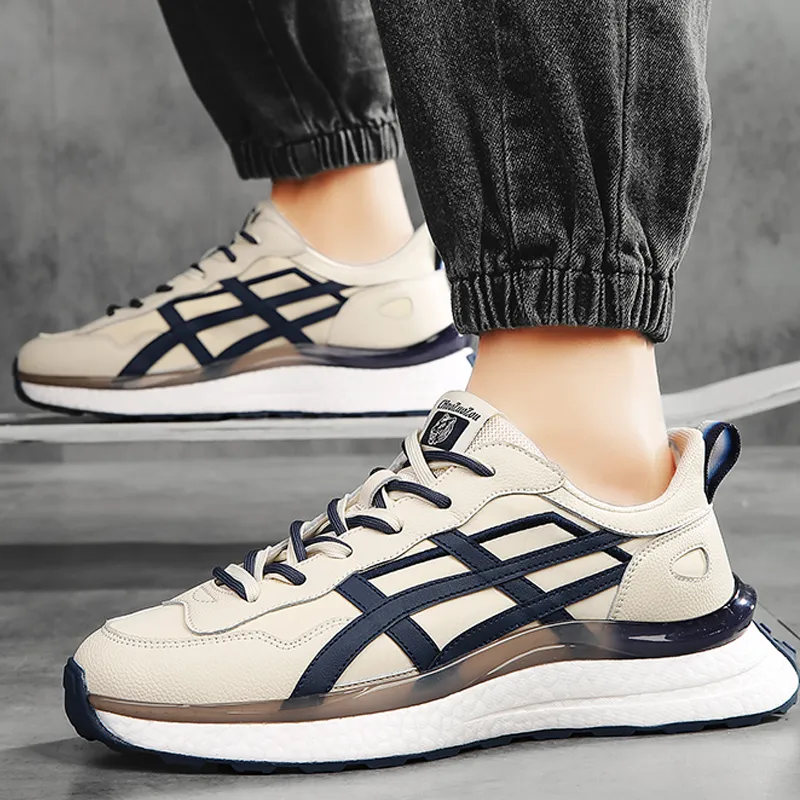 CEDAR HAN Breathable Height Increase Low Top Casual Shoes Unisex-9