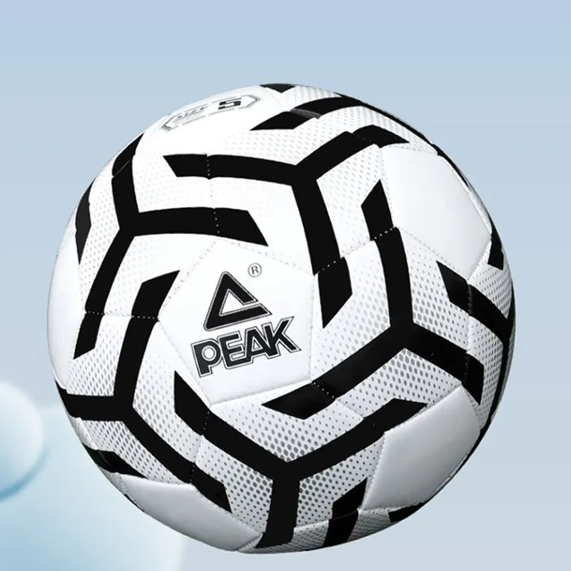 PEAK Size 5 Soccer PVC Machine Stitched Soccer Ball Unisex-7