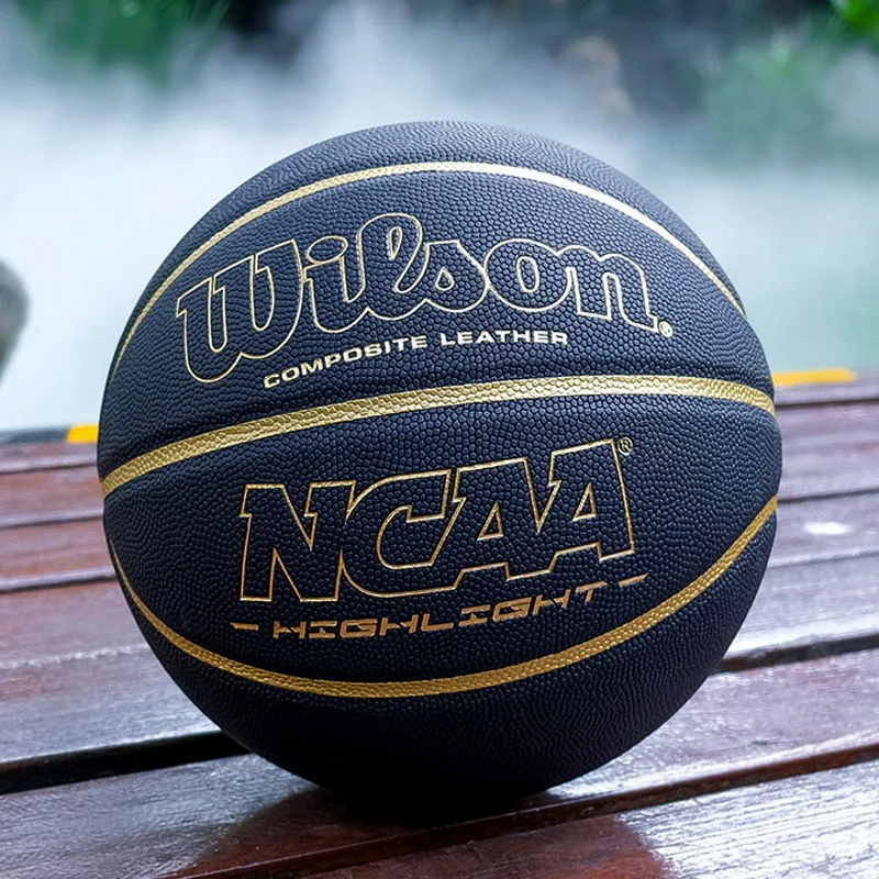 Wilson NCAA Collection WTB067519IB07CN PU Basketball Black Size 7 Training Unisex-6