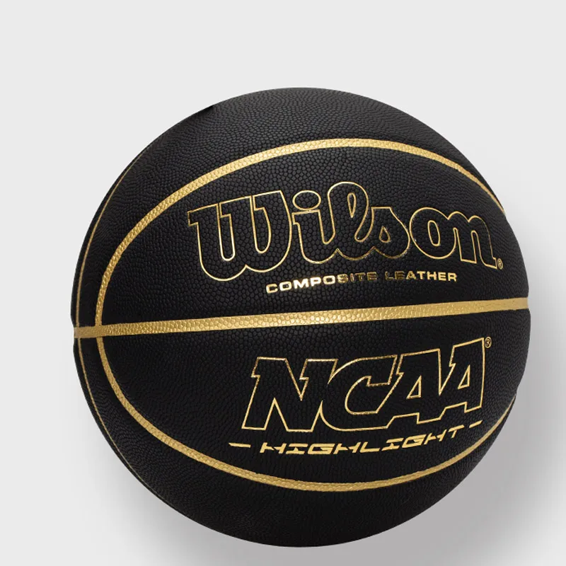 Wilson NCAA Collection WTB067519IB07CN PU Basketball Black Size 7 Training Unisex-5
